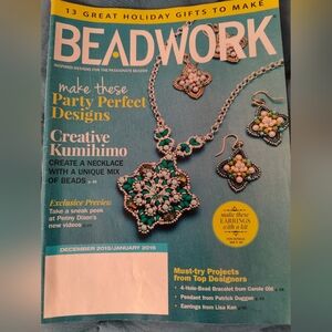 Beadwork Magazine, December 2015 /January 2016